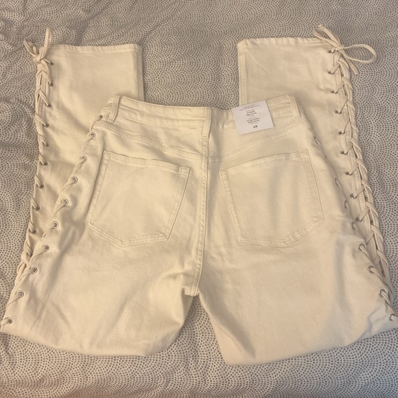 H&M Straight High Waist Jeans - Picture 7 of 8